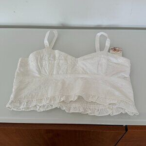 Agua Bendita Angel Azure top NWT